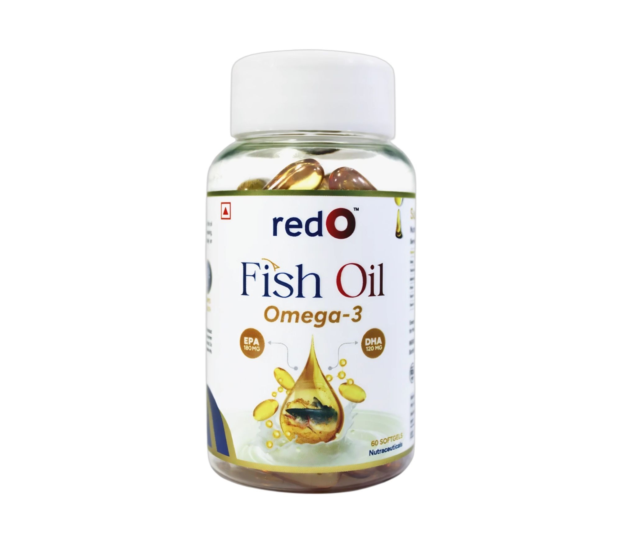 redO Ultra Omega 3 Fish Oil | 1000mg EPA 180mg DHA